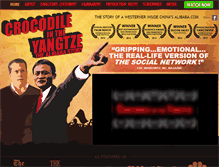 Tablet Screenshot of crocodileintheyangtze.com